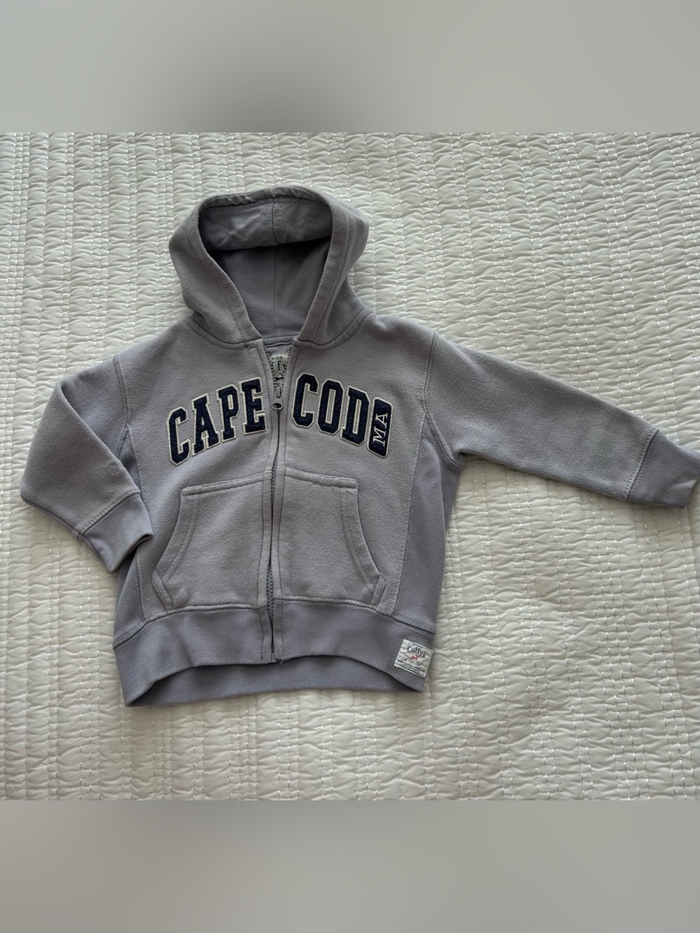 Cuffy’s Cape Cod Full Zip Hoodie Sweatshirt -Purple Size 2T